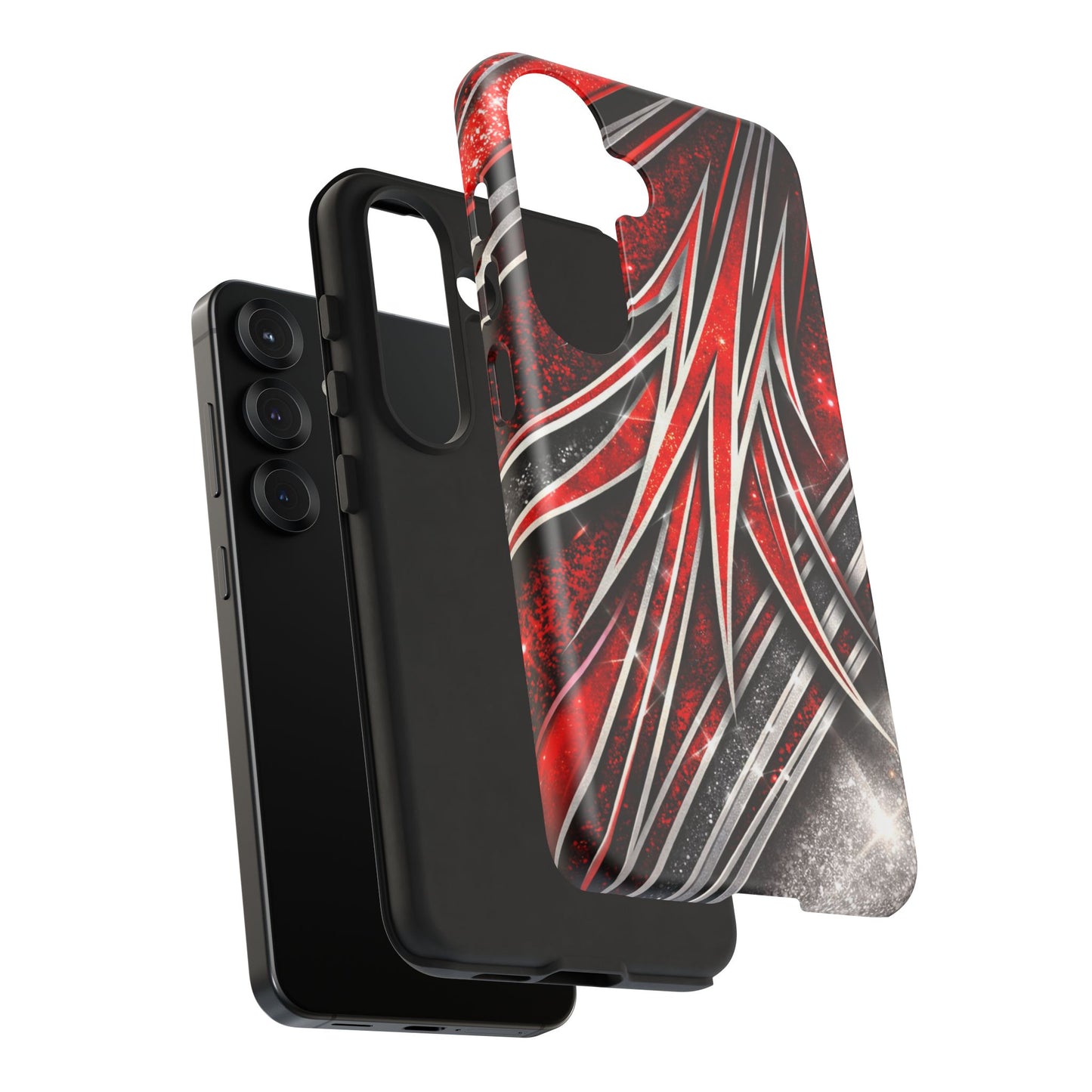 Mini Truck Inspired Pinstripe Graphic Heavy Duty Phone Case
