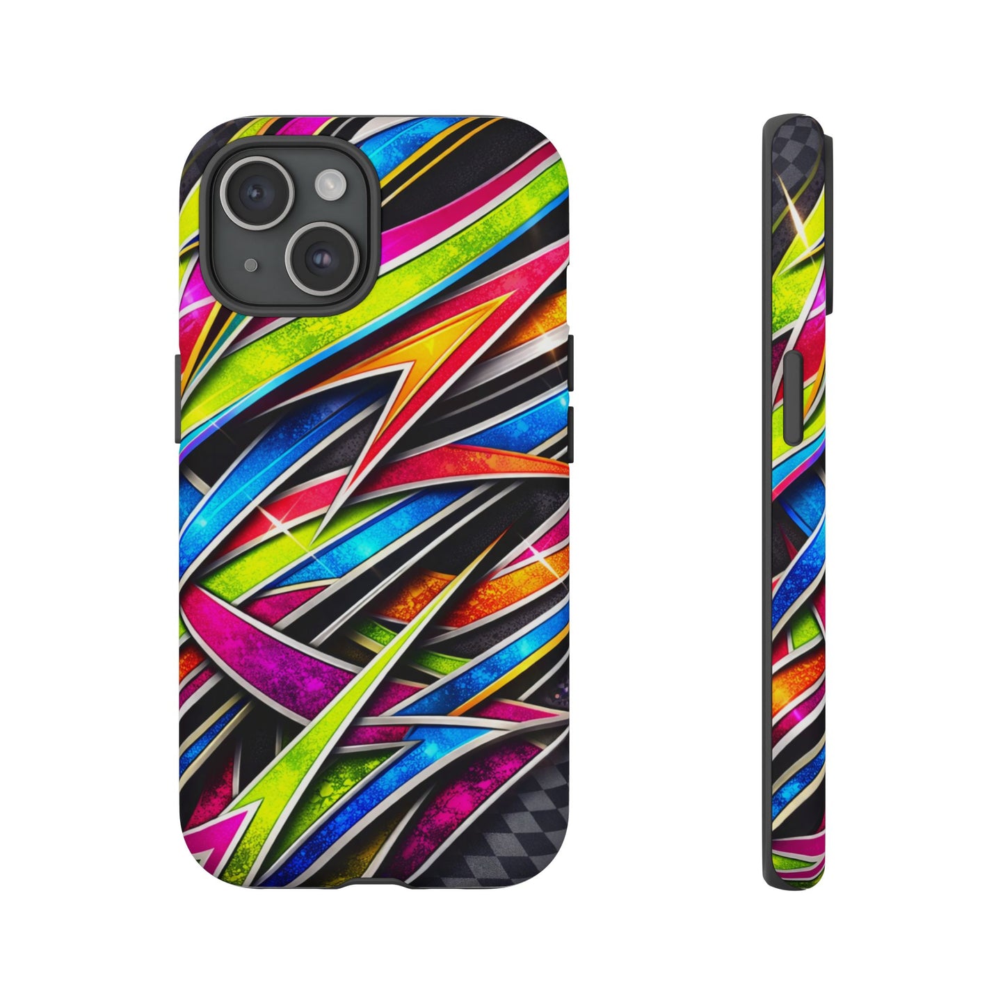 Minitruck Inspired Graphic Tough Phone Case – Impact Resistant