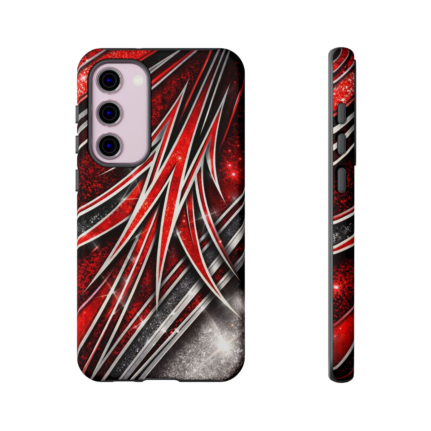 Mini Truck Inspired Pinstripe Graphic Heavy Duty Phone Case