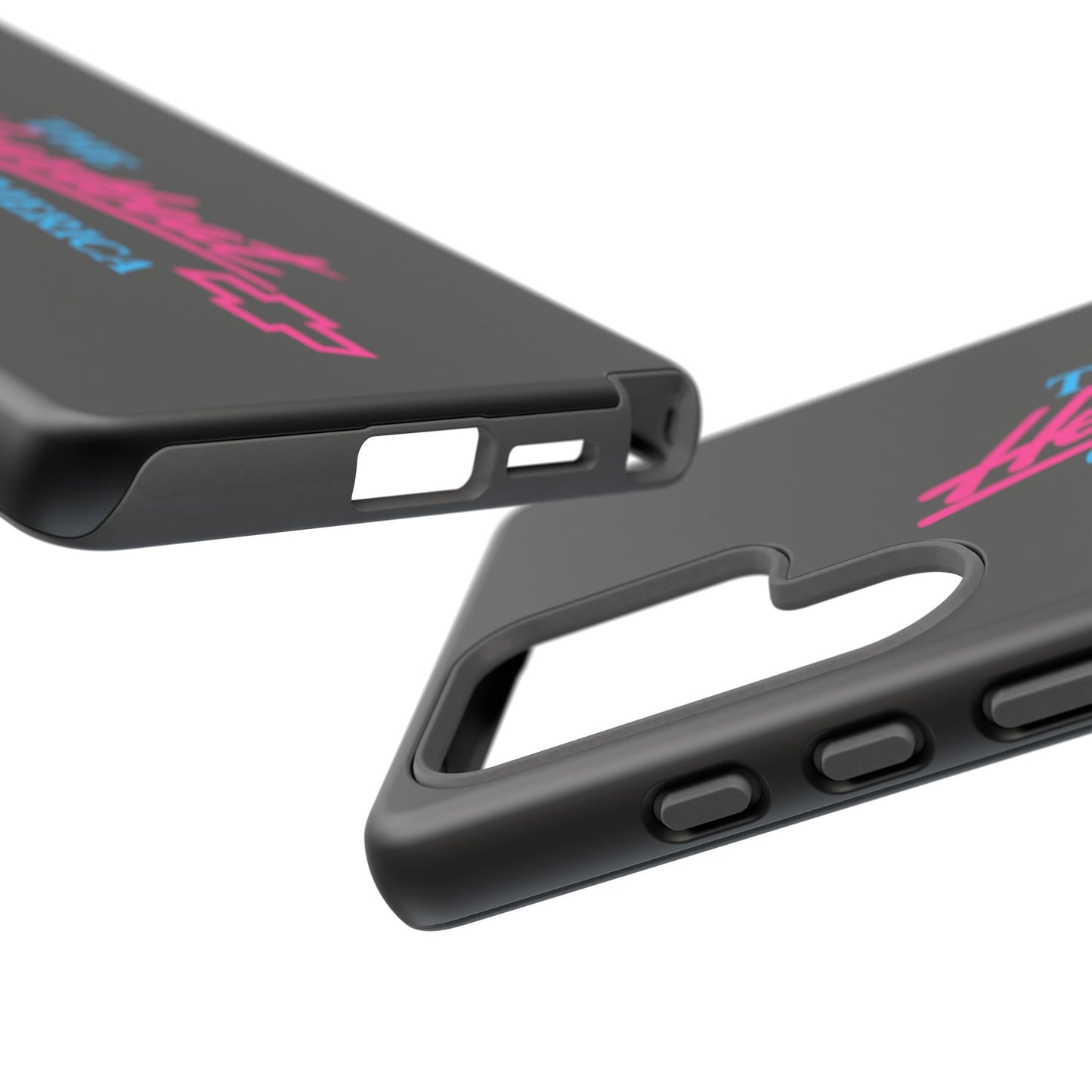 Phone Case — “The Heartbeat of America” Retro Chevy Logo, Slim Protective Cover