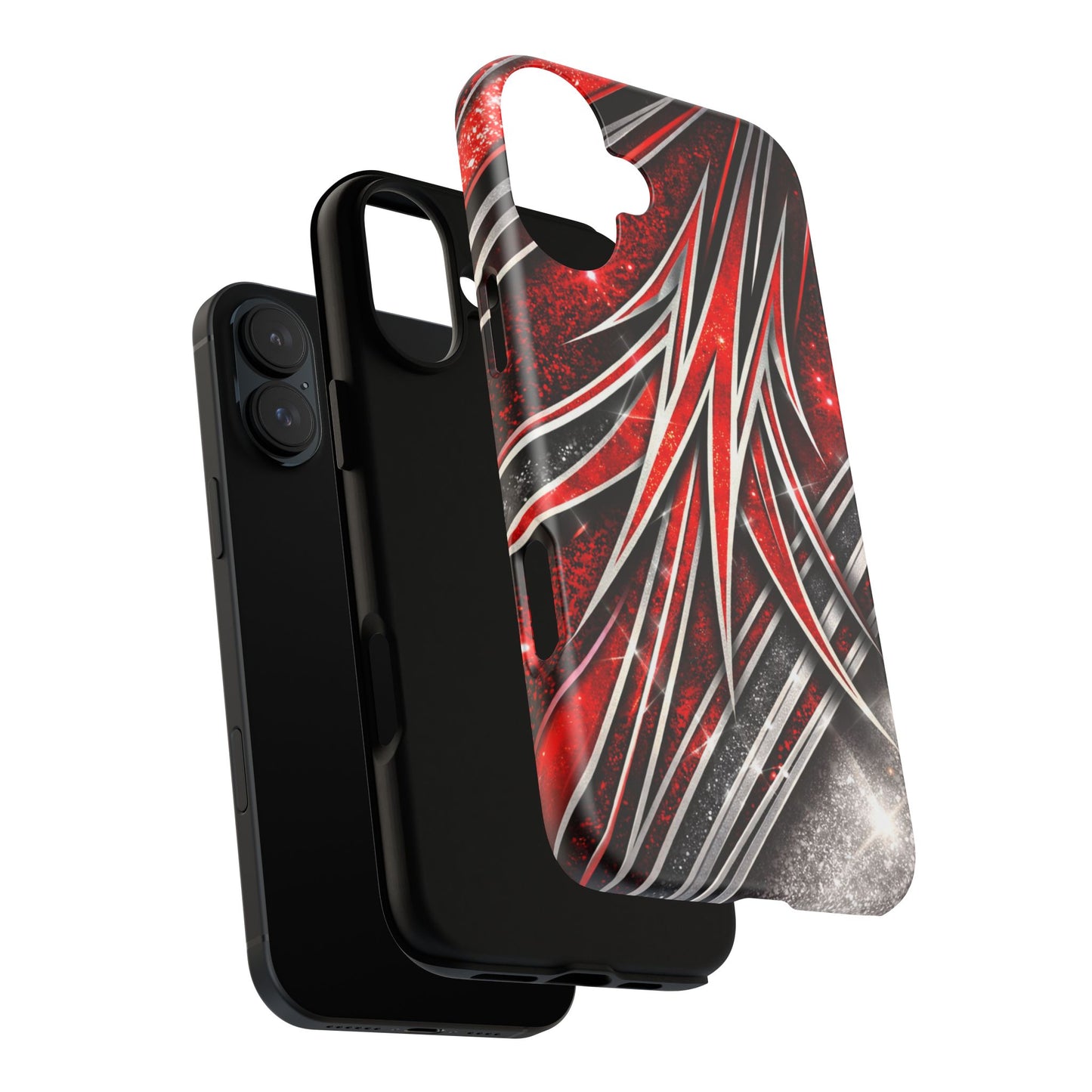 Mini Truck Inspired Pinstripe Graphic Heavy Duty Phone Case