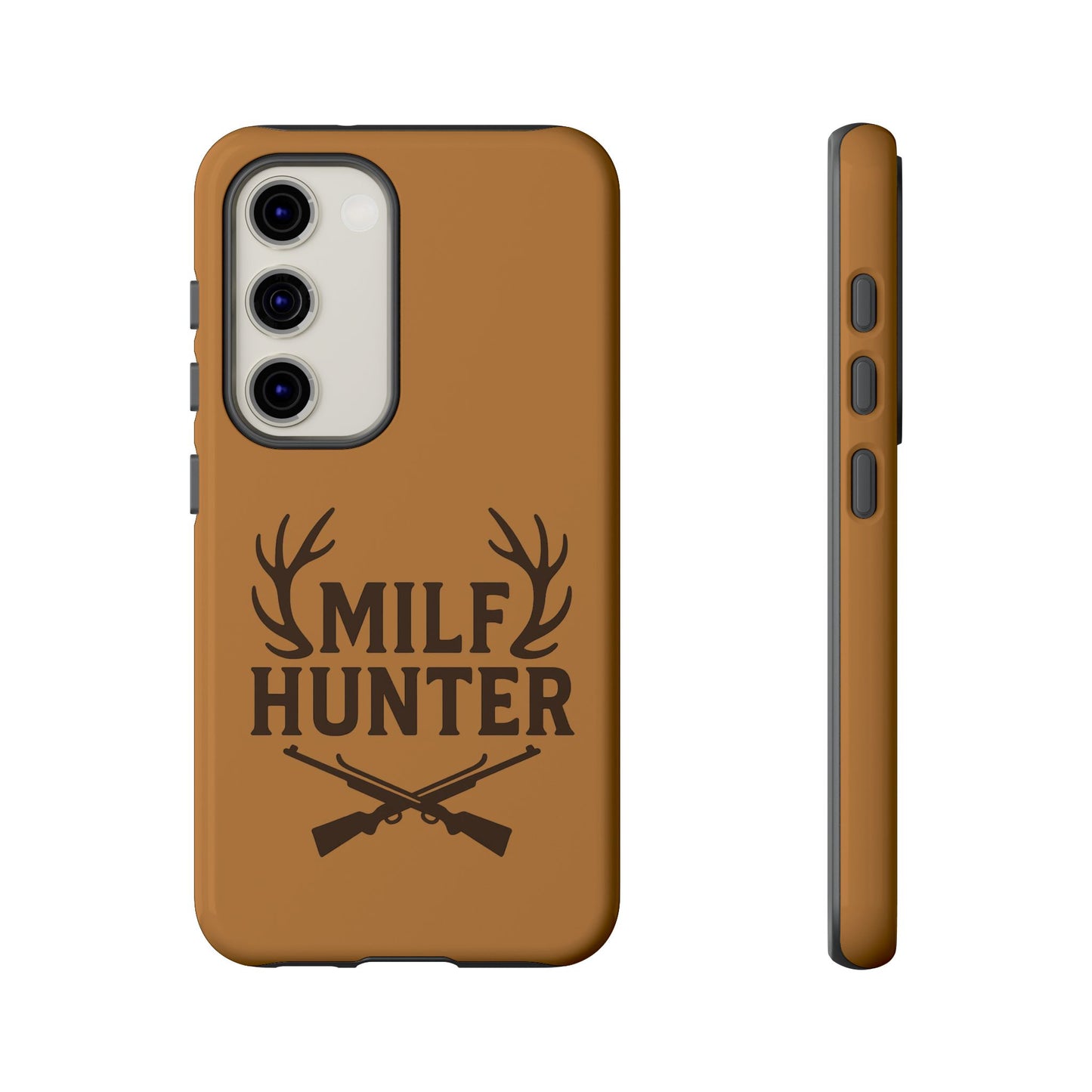 Phone Case, Funny Milf Hunter Design for Tough Cases, Rugged Protective Cover,