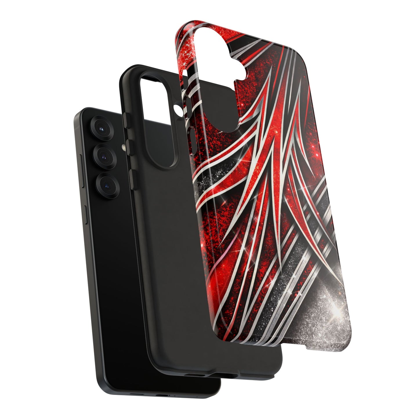 Mini Truck Inspired Pinstripe Graphic Heavy Duty Phone Case