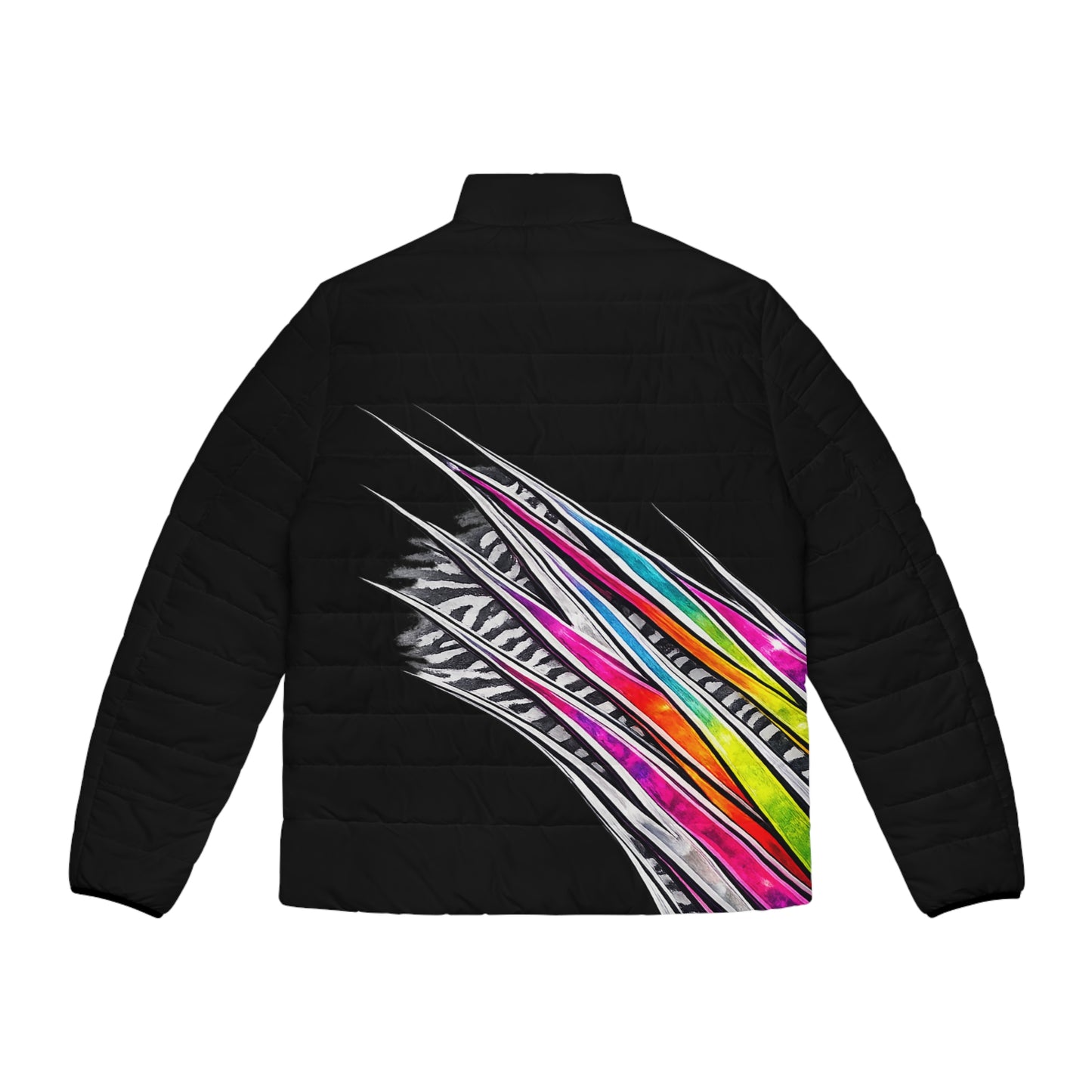Minitruck Inspired Graphic Puffer Jacket Timeless Trends Lifestyle Outerwear