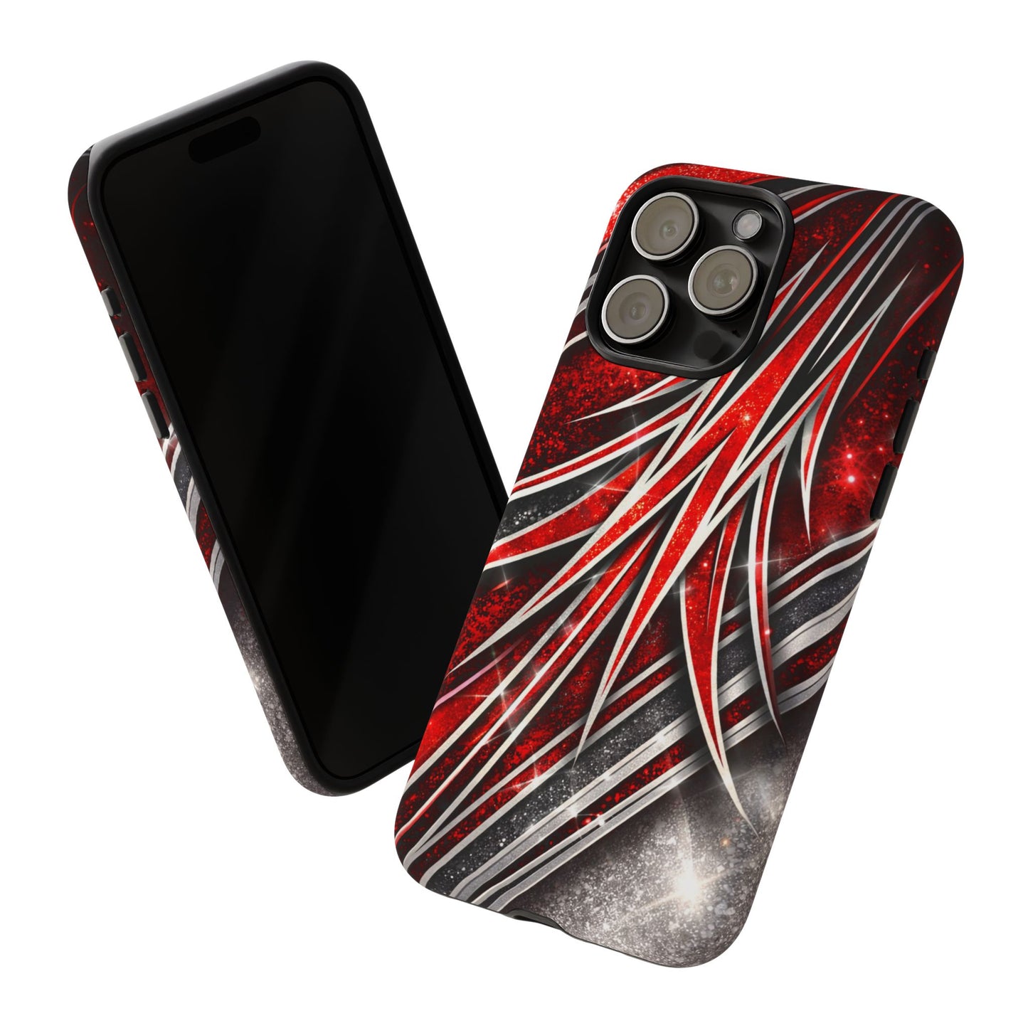 Mini Truck Inspired Pinstripe Graphic Heavy Duty Phone Case