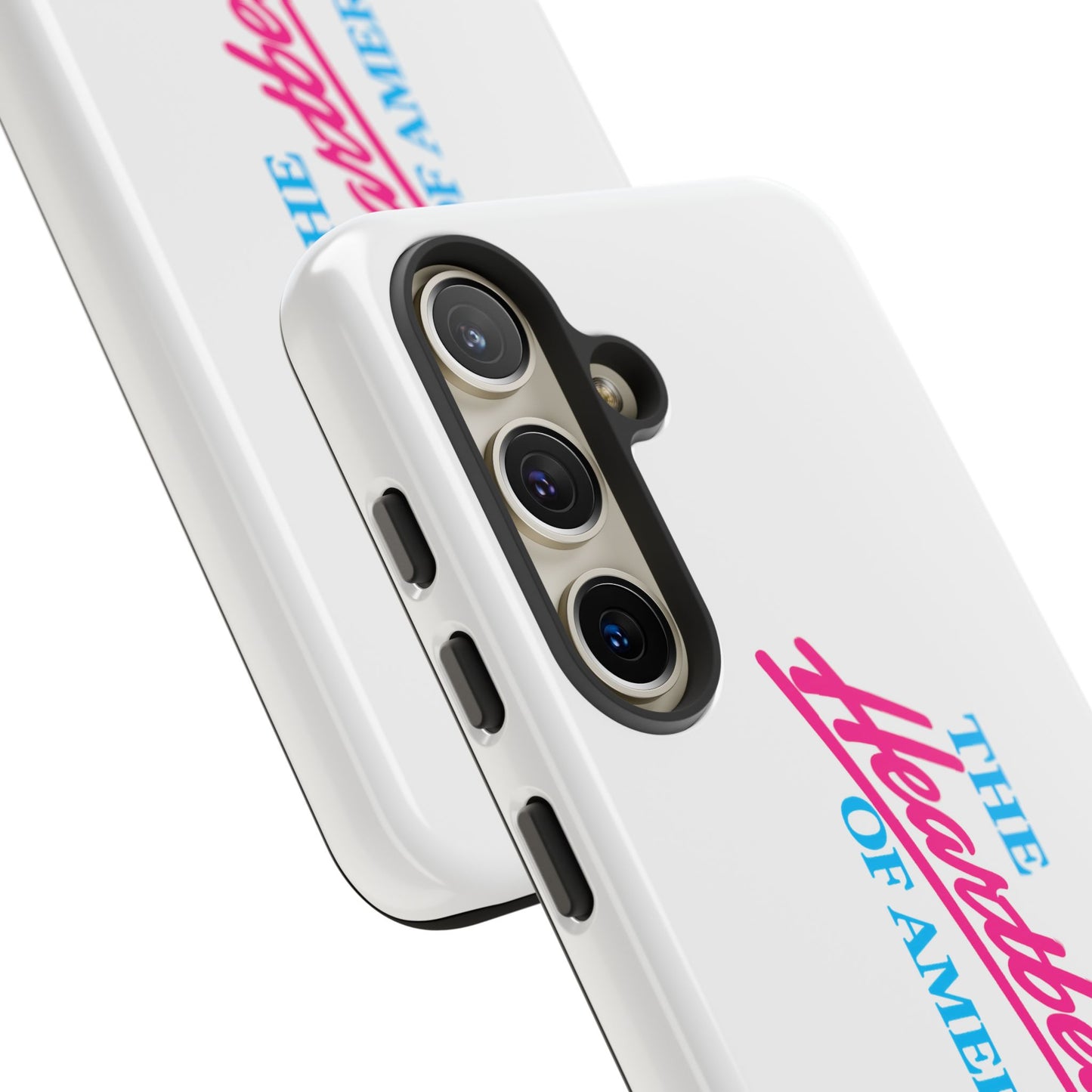 White  “The Heartbeat of America” Retro Chevy Logo, Slim Protective Cover