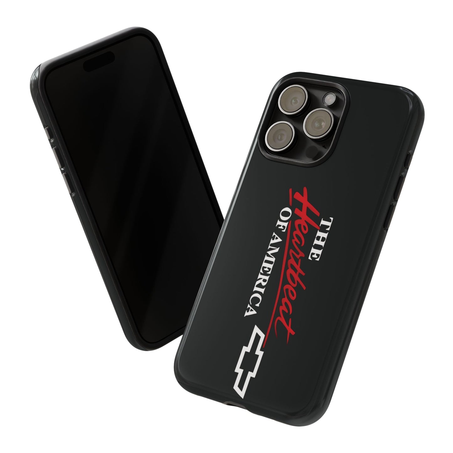 Chevy Phone Case, Tough Cases for Car Lovers, Vintage Style Cover, Heartbeat
