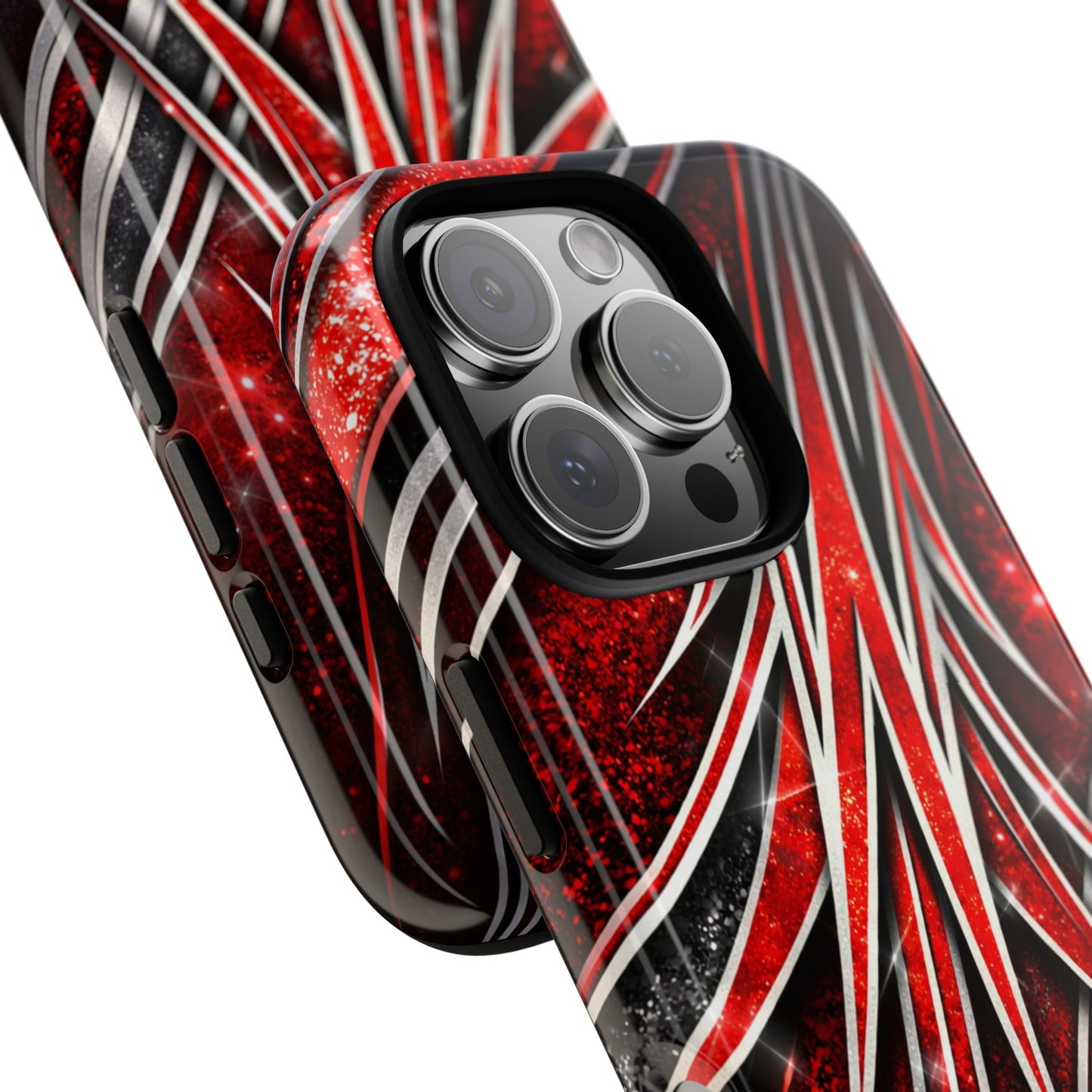 Mini Truck Inspired Pinstripe Graphic Heavy Duty Phone Case