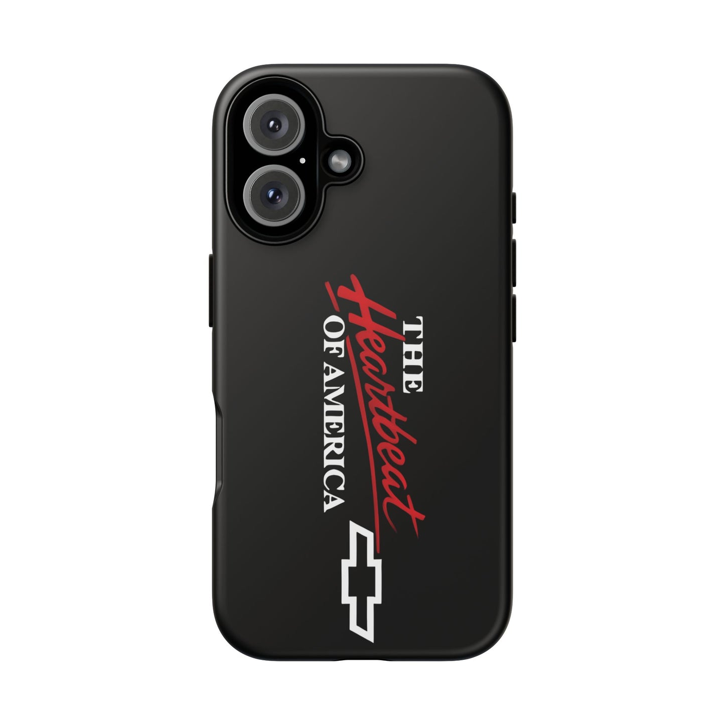 Chevy Phone Case, Tough Cases for Car Lovers, Vintage Style Cover, Heartbeat