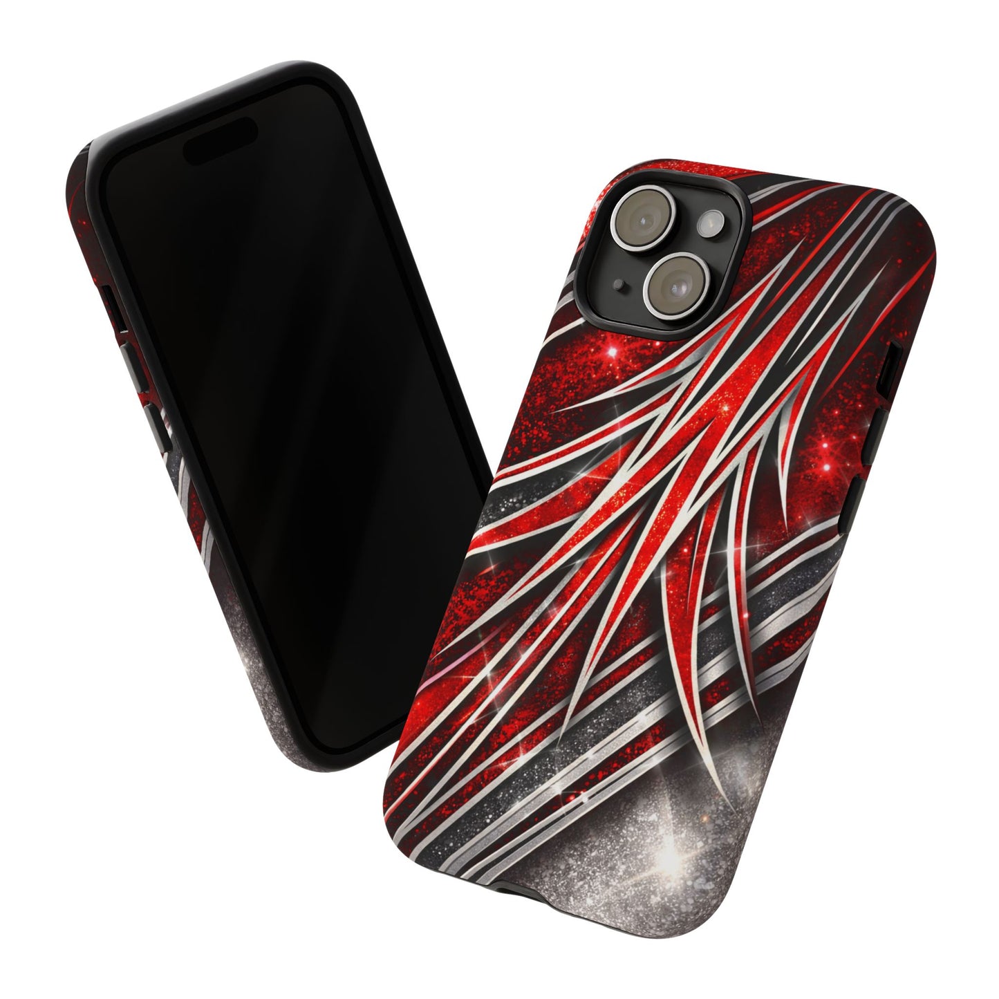 Mini Truck Inspired Pinstripe Graphic Heavy Duty Phone Case