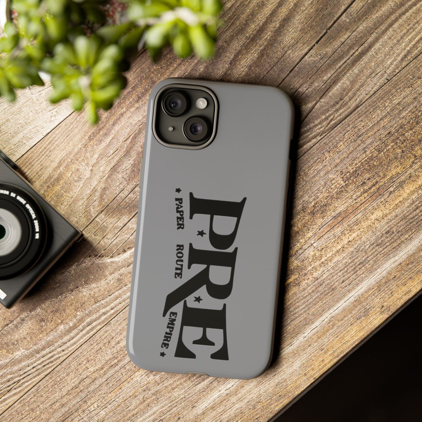 P.R.E.  Tough Cases, Papa Phone Case, Protective Phone Cover, Route Design,