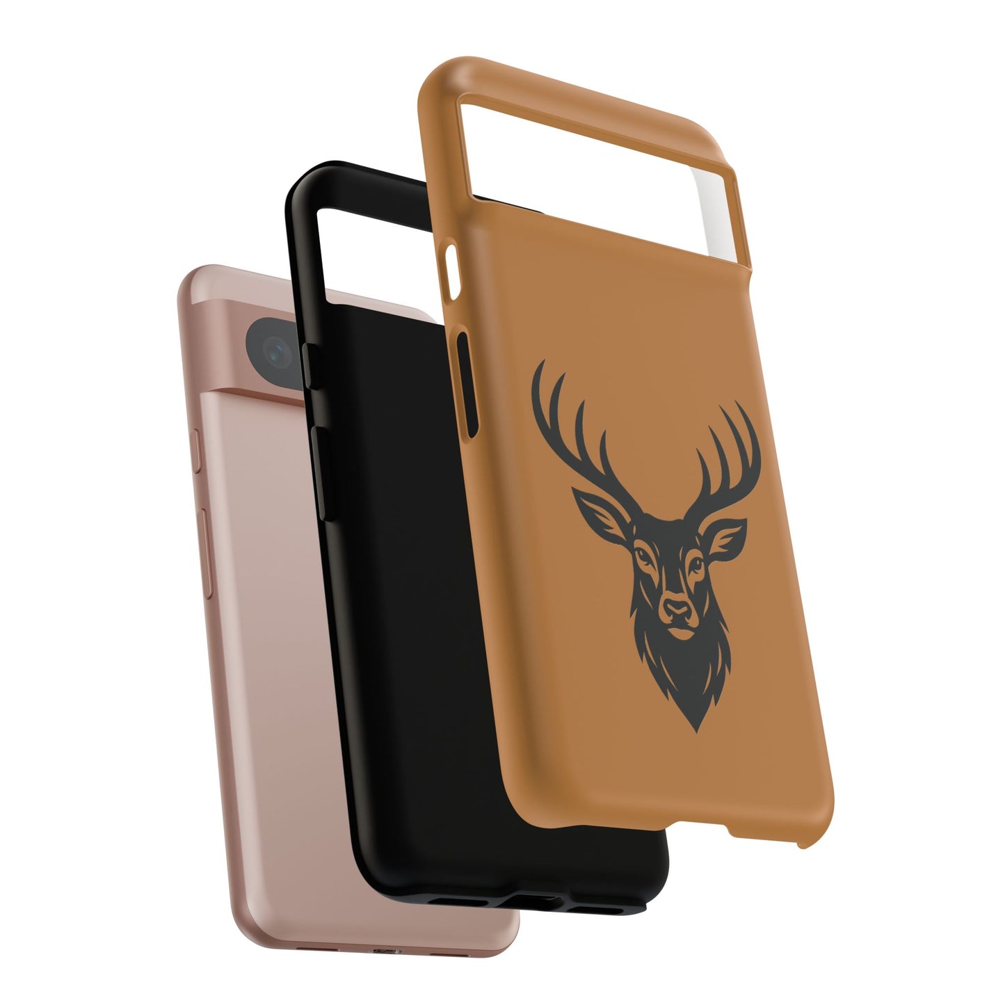 Phone Cases, Deer Buck with Antlers Wildlife Nature Design, Animal Lover Gift,