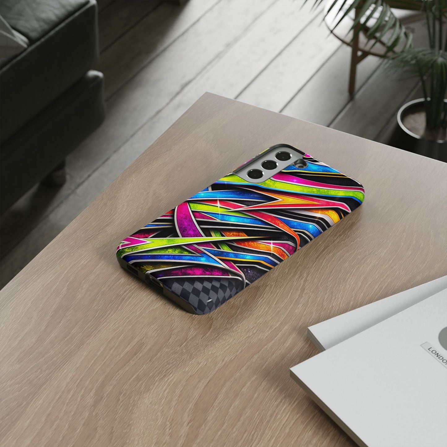 Minitruck Inspired Graphic Tough Phone Case – Impact Resistant