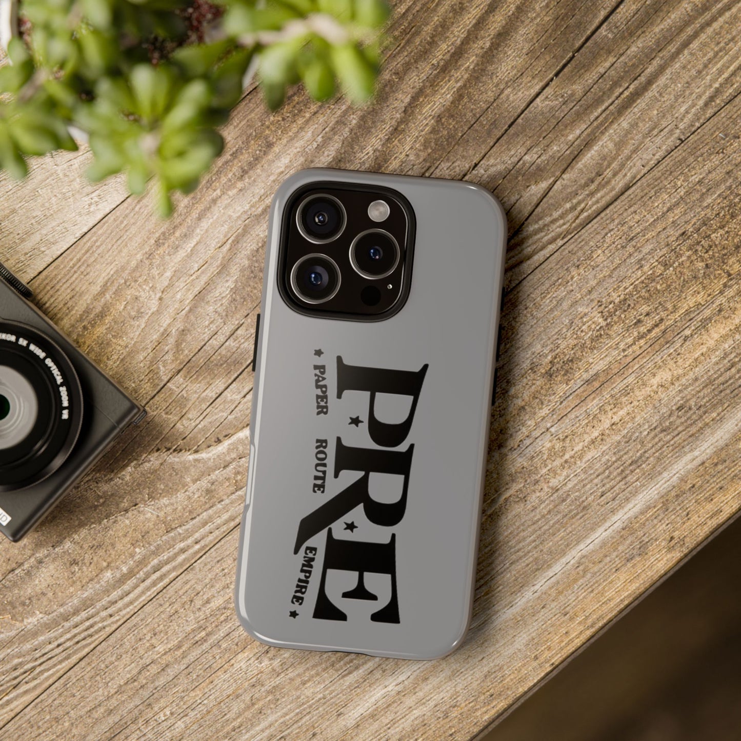 P.R.E.  Tough Cases, Papa Phone Case, Protective Phone Cover, Route Design,