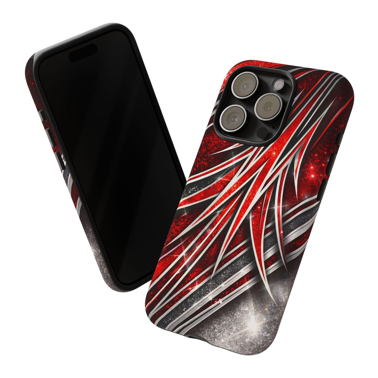 Mini Truck Inspired Pinstripe Graphic Heavy Duty Phone Case