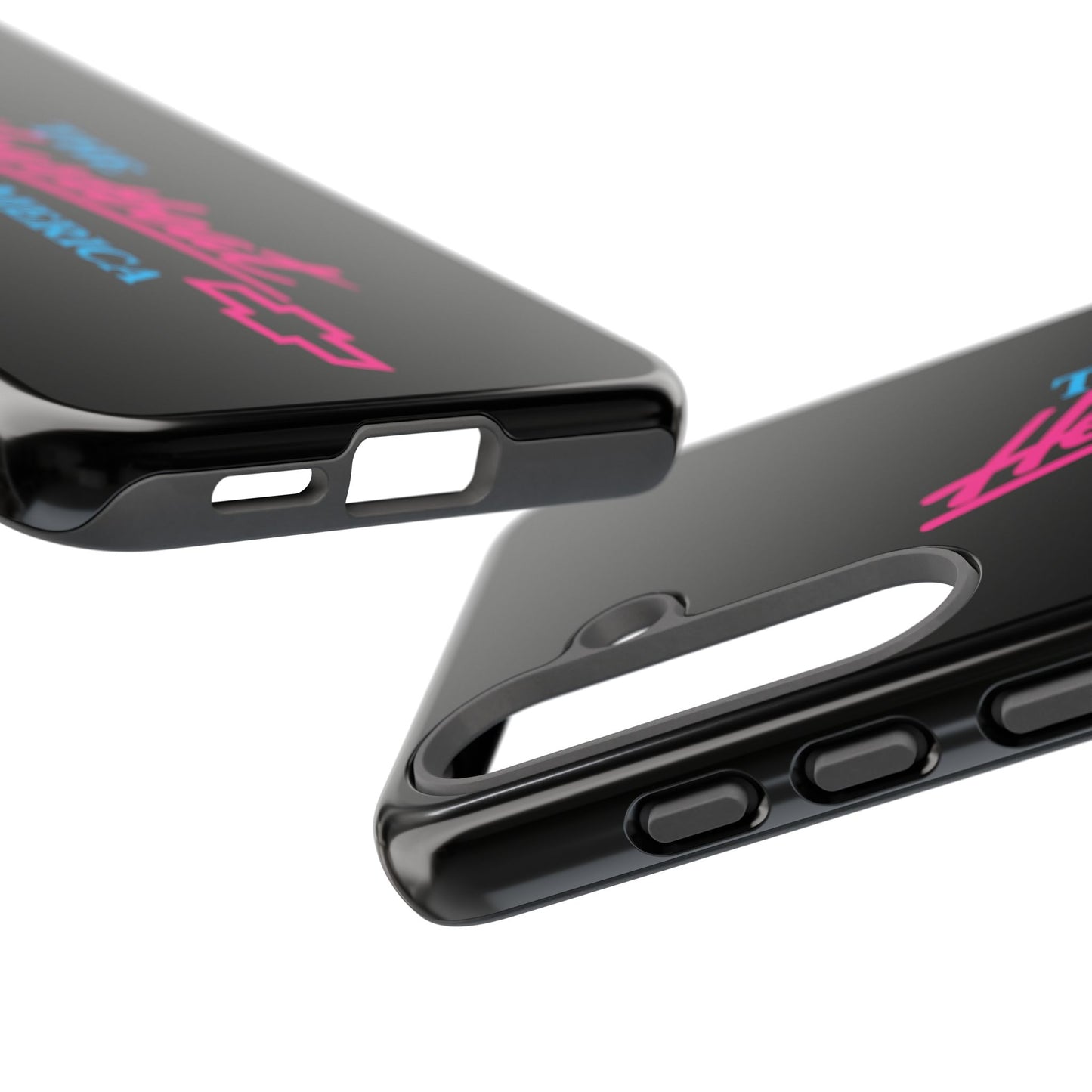 Phone Case — “The Heartbeat of America” Retro Chevy Logo, Slim Protective Cover