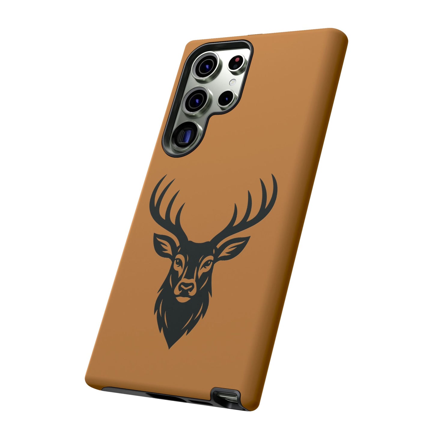 Phone Cases, Deer Buck with Antlers Wildlife Nature Design, Animal Lover Gift,