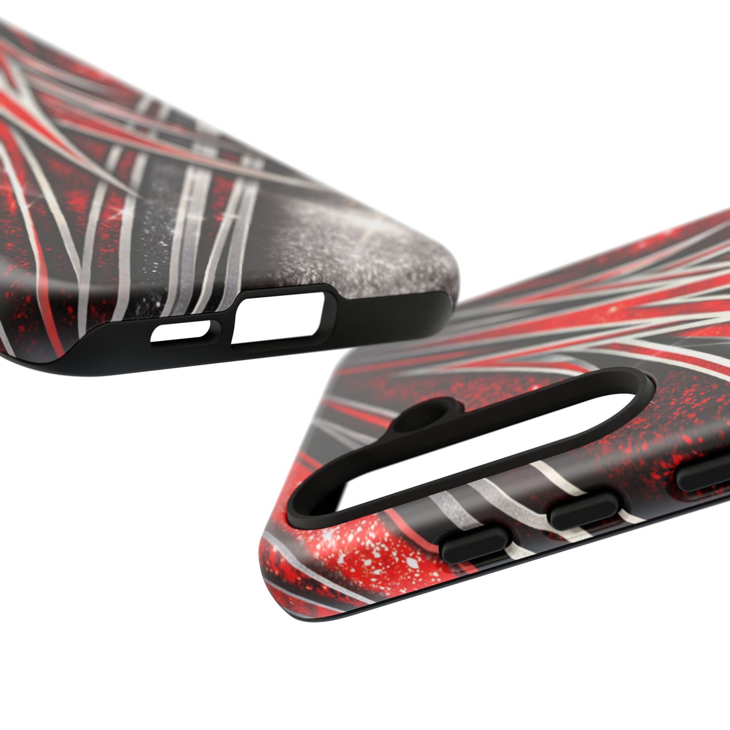 Mini Truck Inspired Pinstripe Graphic Heavy Duty Phone Case