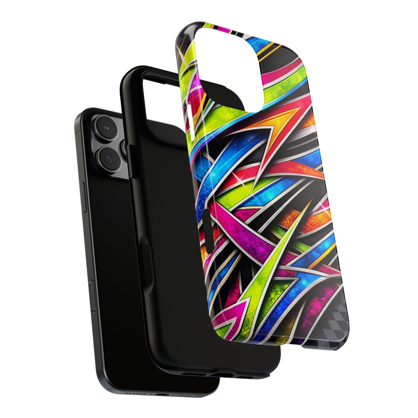 Minitruck Inspired Graphic Tough Phone Case – Impact Resistant