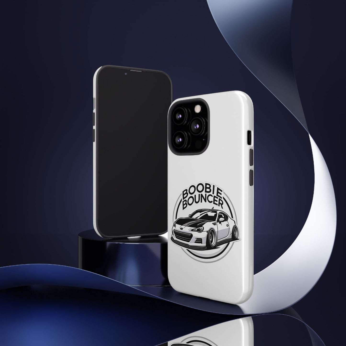 Car Enthusiast Phone Case - Stanced Subaru Unique Cover, Gift for Him,