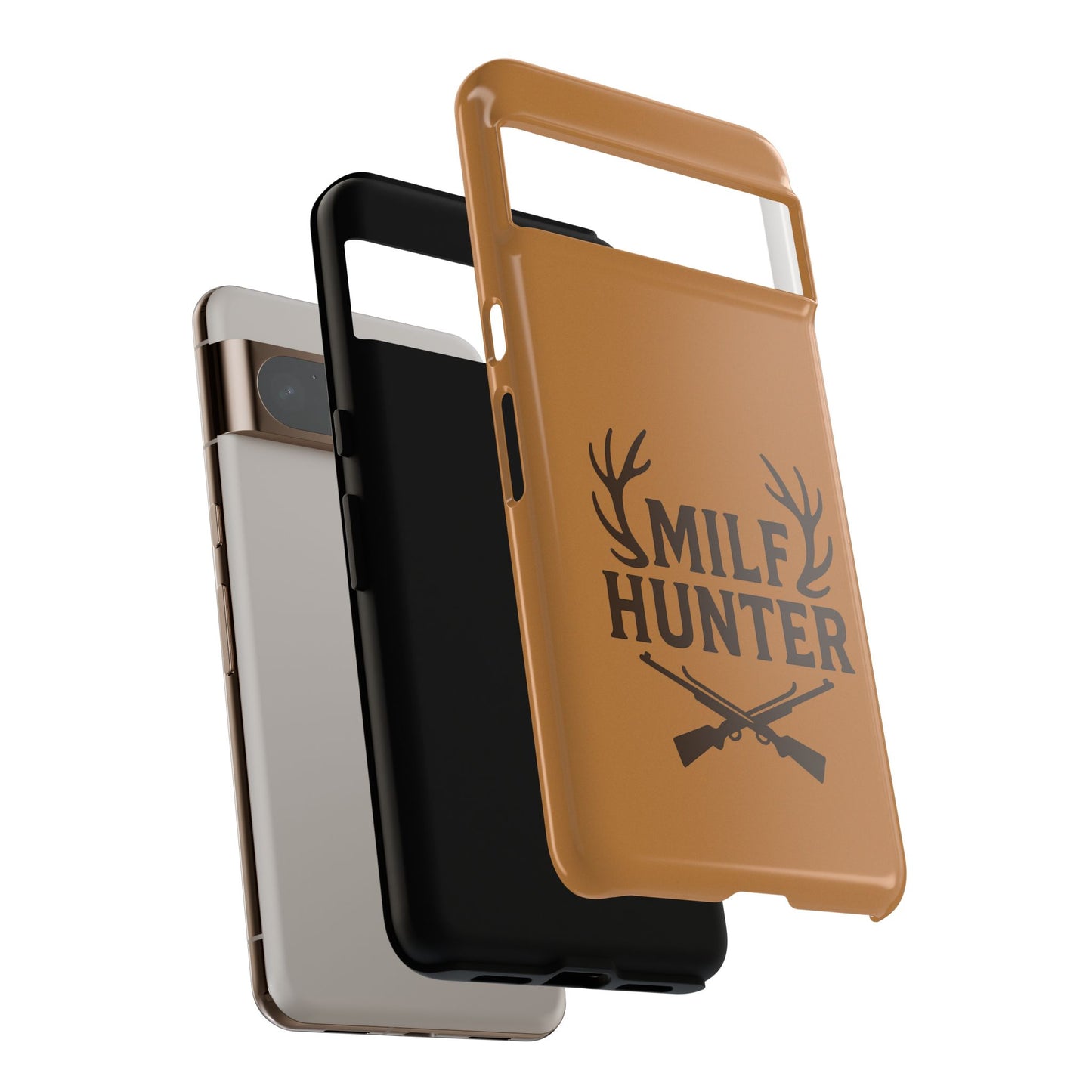 Phone Case, Funny Milf Hunter Design for Tough Cases, Rugged Protective Cover,