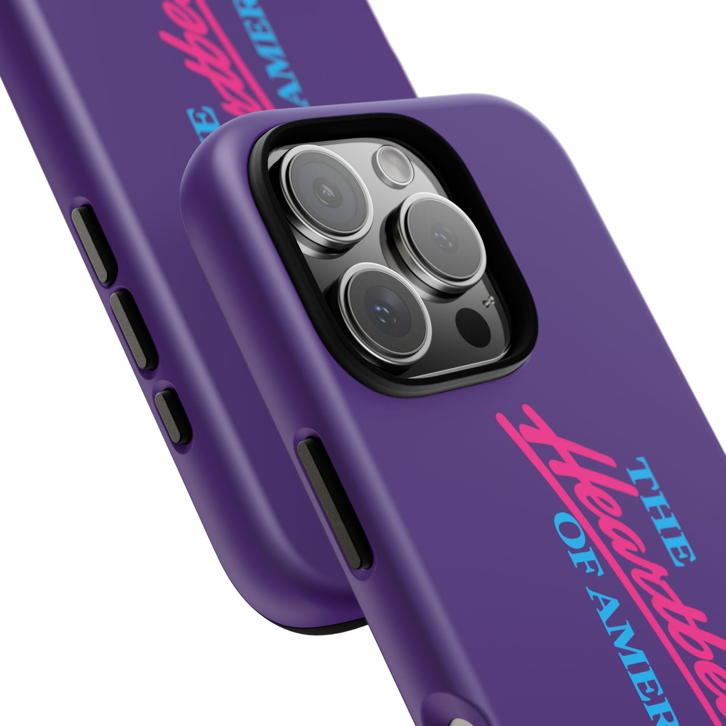 Purple  “The Heartbeat of America” Retro Chevy Logo, Slim Protective Cover