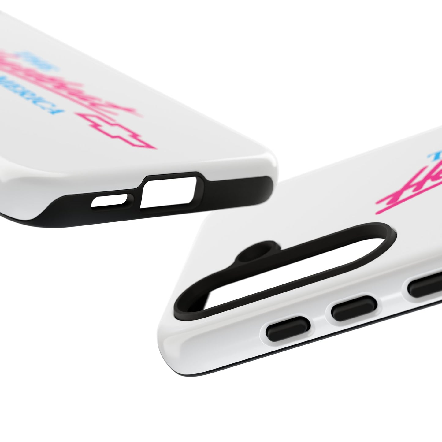 White  “The Heartbeat of America” Retro Chevy Logo, Slim Protective Cover