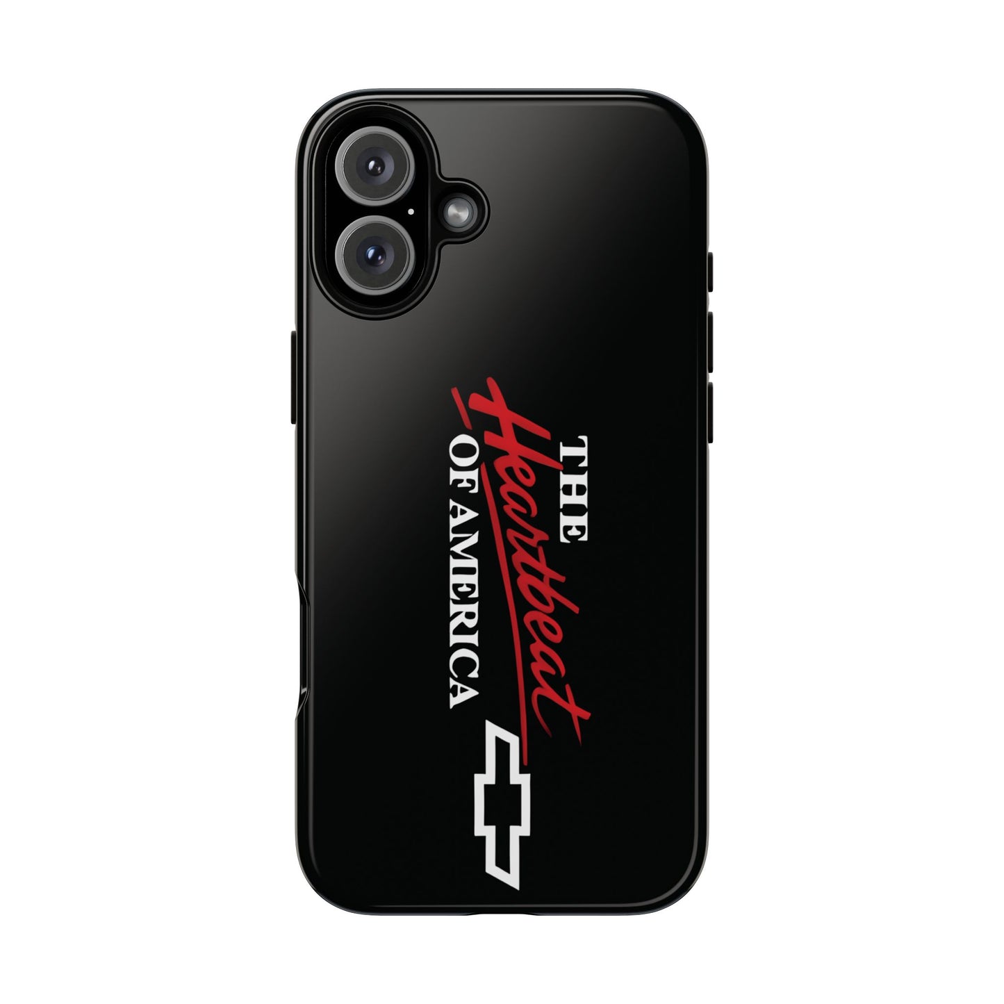 Chevy Phone Case, Tough Cases for Car Lovers, Vintage Style Cover, Heartbeat
