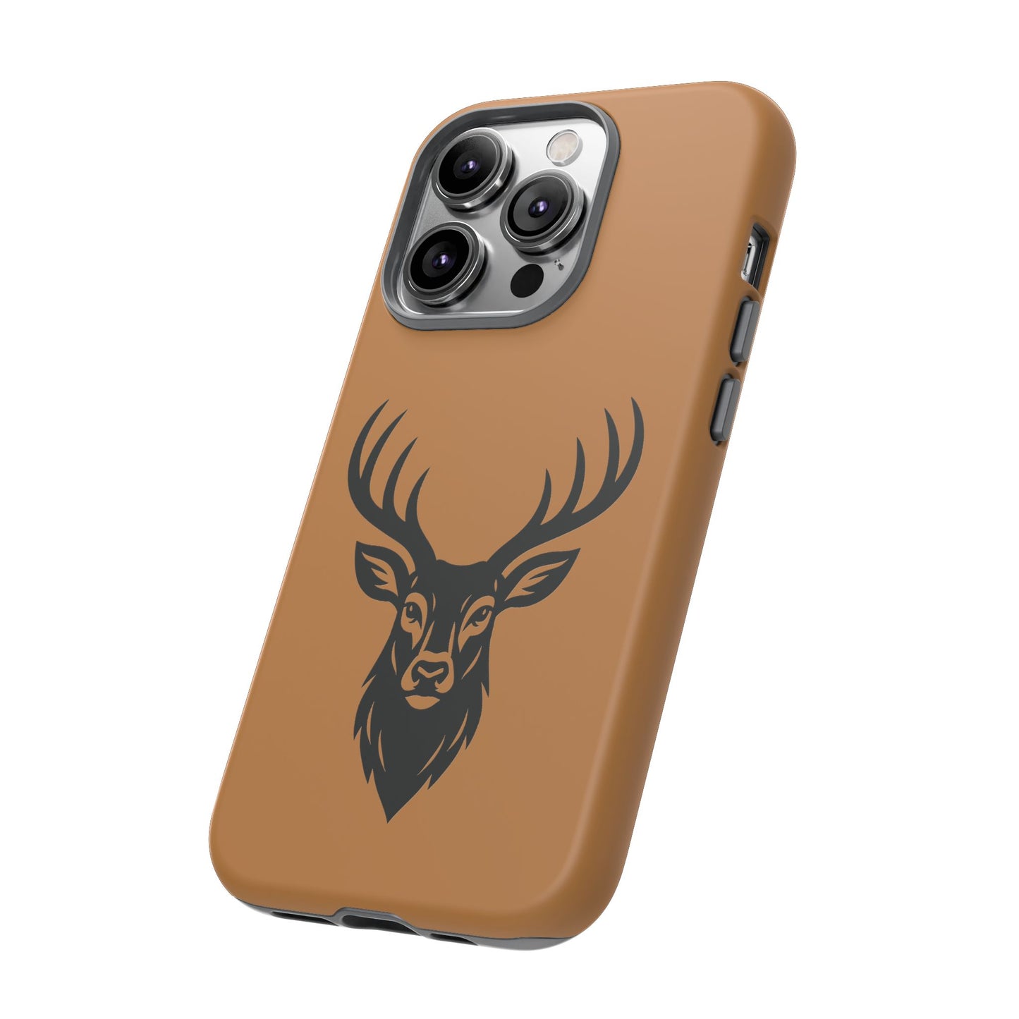 Phone Cases, Deer Buck with Antlers Wildlife Nature Design, Animal Lover Gift,