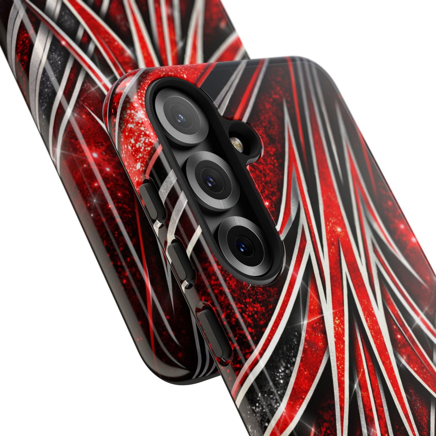 Mini Truck Inspired Pinstripe Graphic Heavy Duty Phone Case