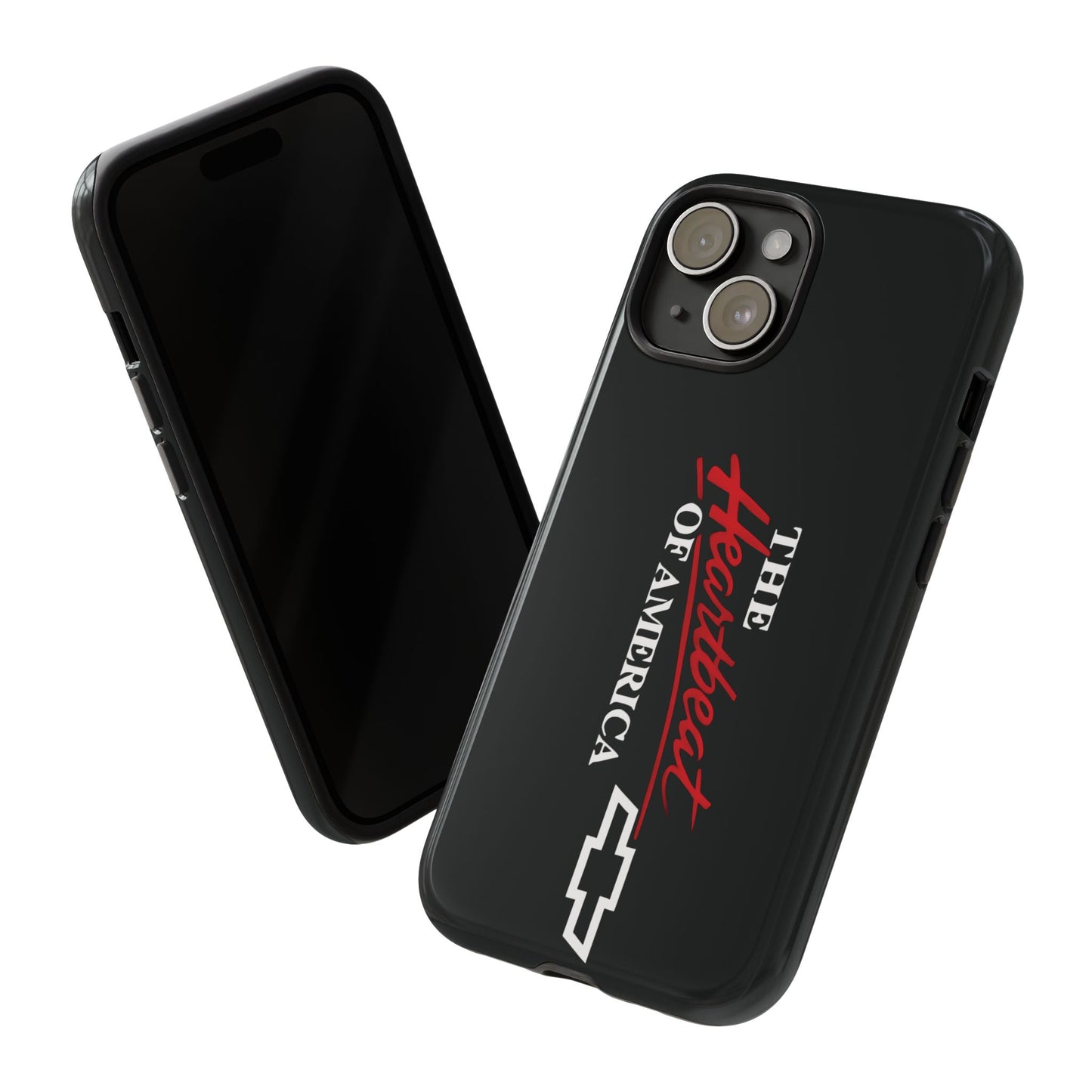 Chevy Phone Case, Tough Cases for Car Lovers, Vintage Style Cover, Heartbeat