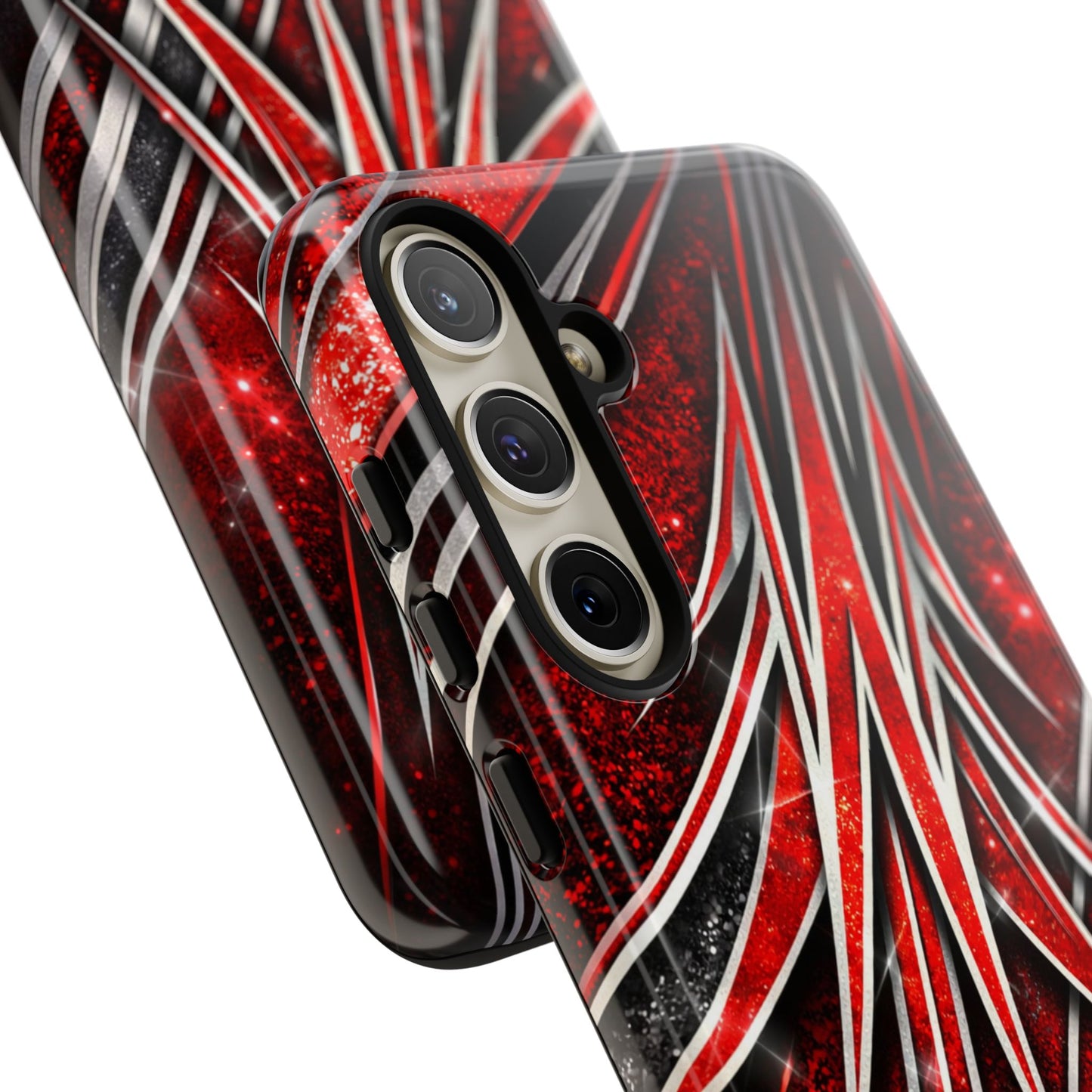 Mini Truck Inspired Pinstripe Graphic Heavy Duty Phone Case