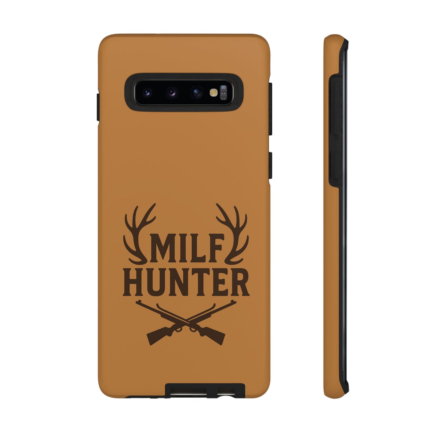 Phone Case, Funny Milf Hunter Design for Tough Cases, Rugged Protective Cover,