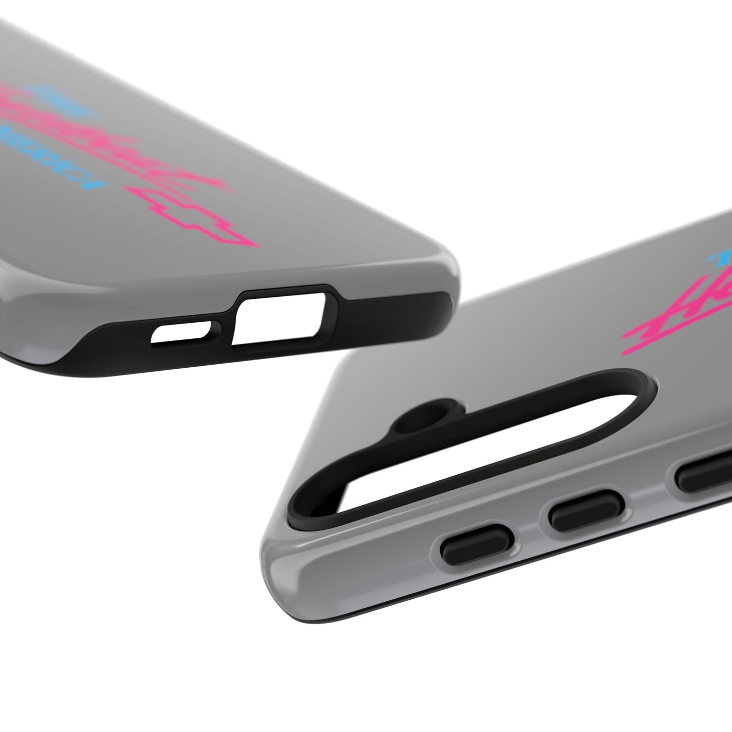 Silver “The Heartbeat of America” Retro Chevy Logo, Slim Protective Cover