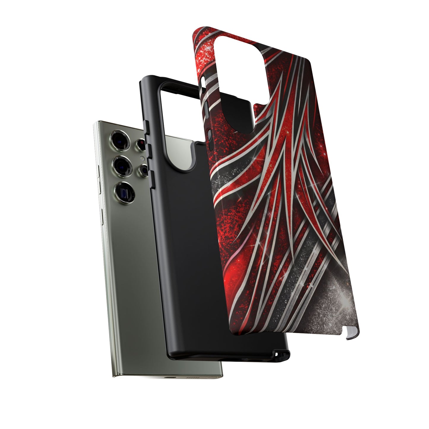 Mini Truck Inspired Pinstripe Graphic Heavy Duty Phone Case