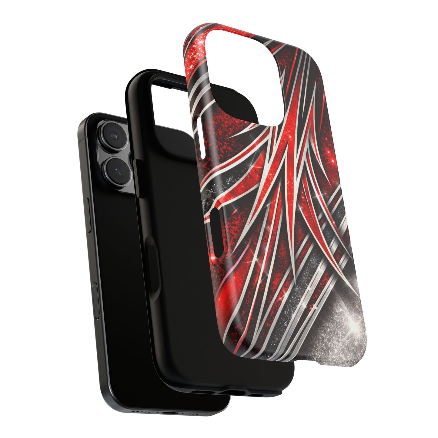 Mini Truck Inspired Pinstripe Graphic Heavy Duty Phone Case