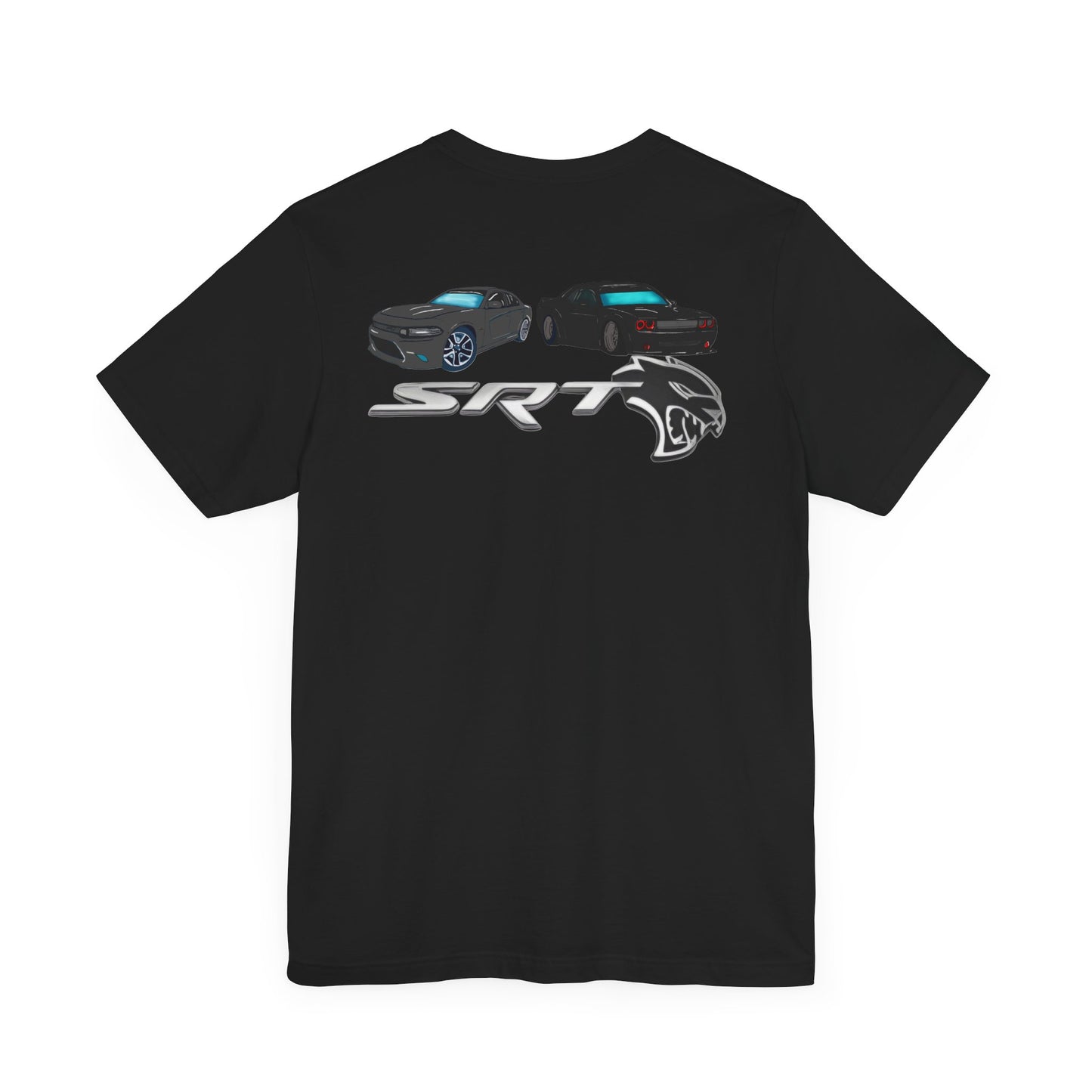 Unisex SRT Dodge Car Graphic Tee – Streetwear T-Shirt for Car Enthusiasts & Mopar Fans