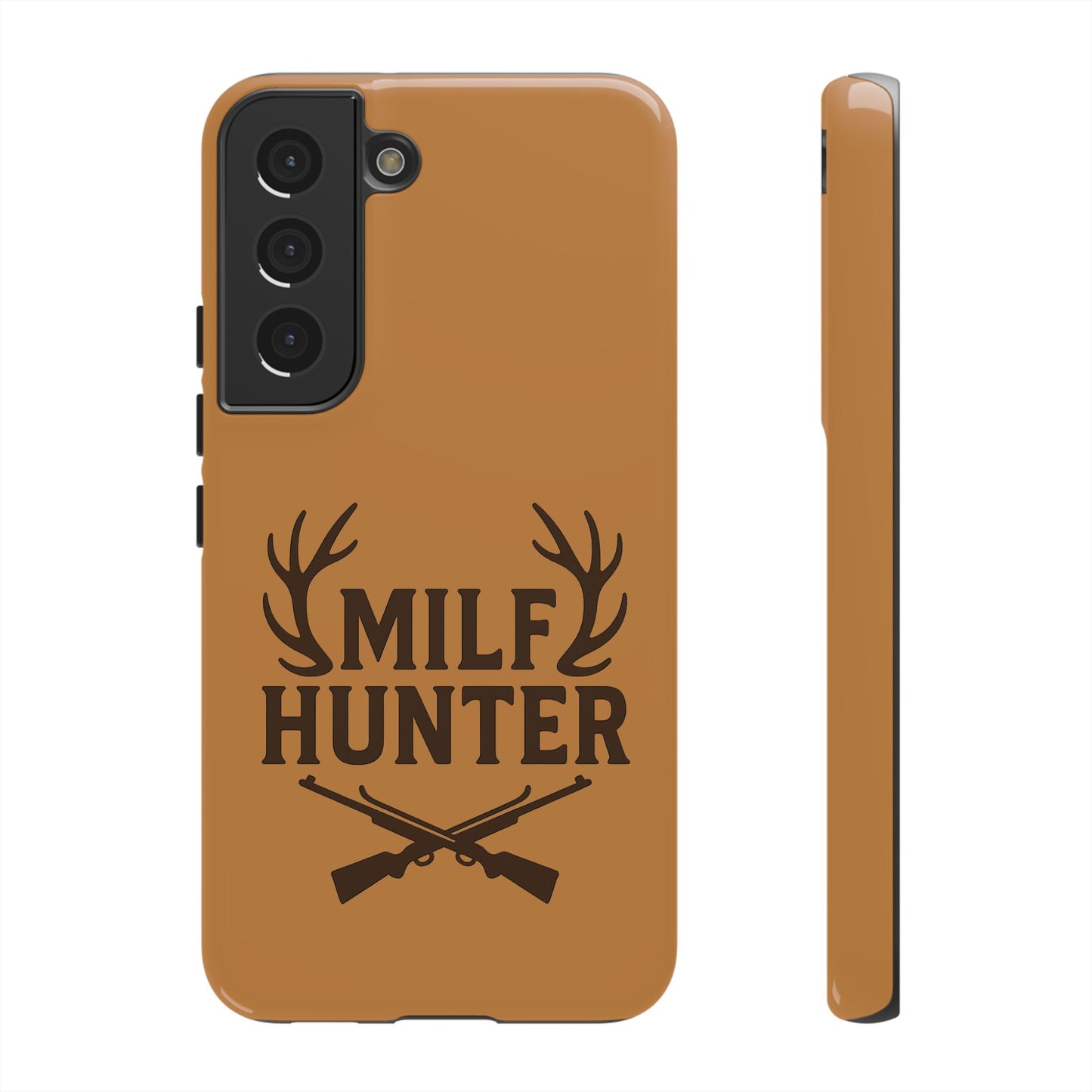 Phone Case, Funny Milf Hunter Design for Tough Cases, Rugged Protective Cover,