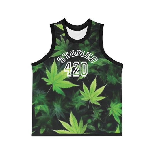 Unisex Basketball Jersey - Stoned 420 Jersey