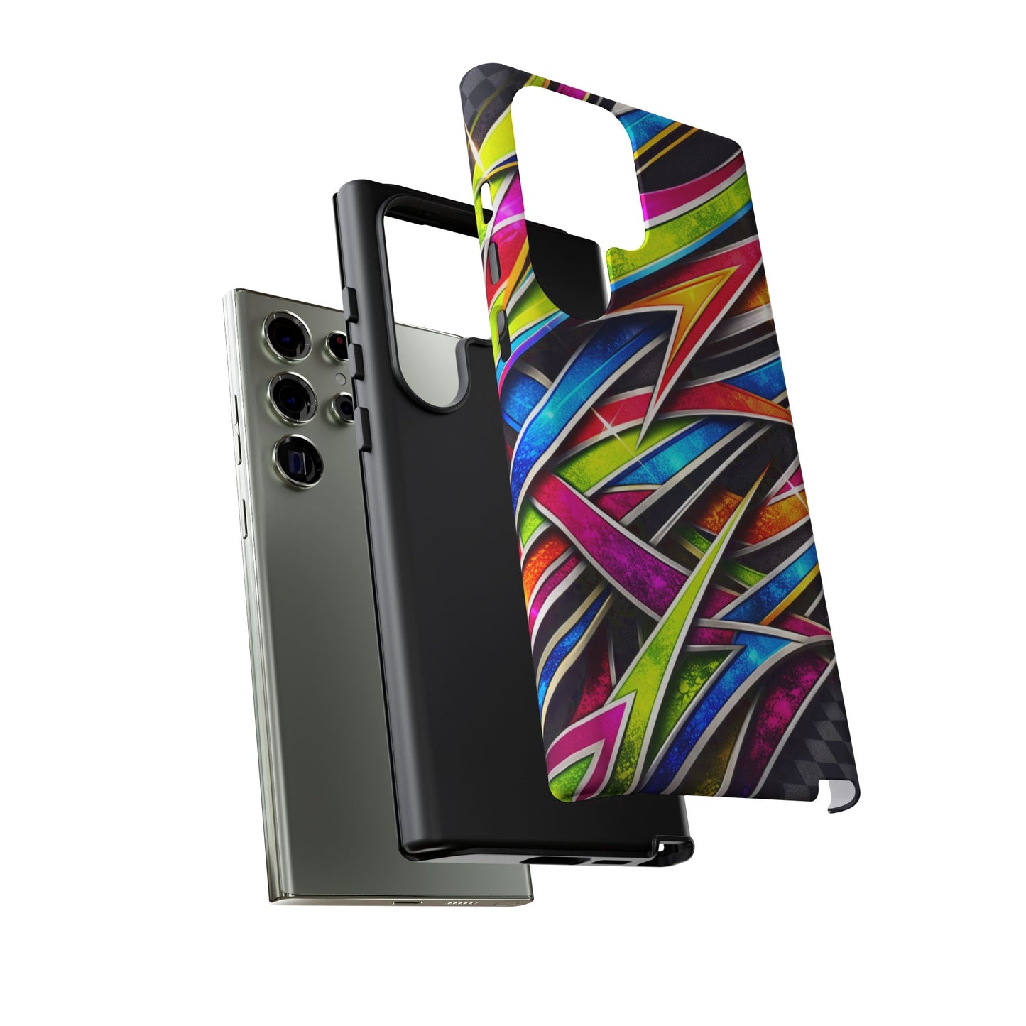 Minitruck Inspired Graphic Tough Phone Case – Impact Resistant