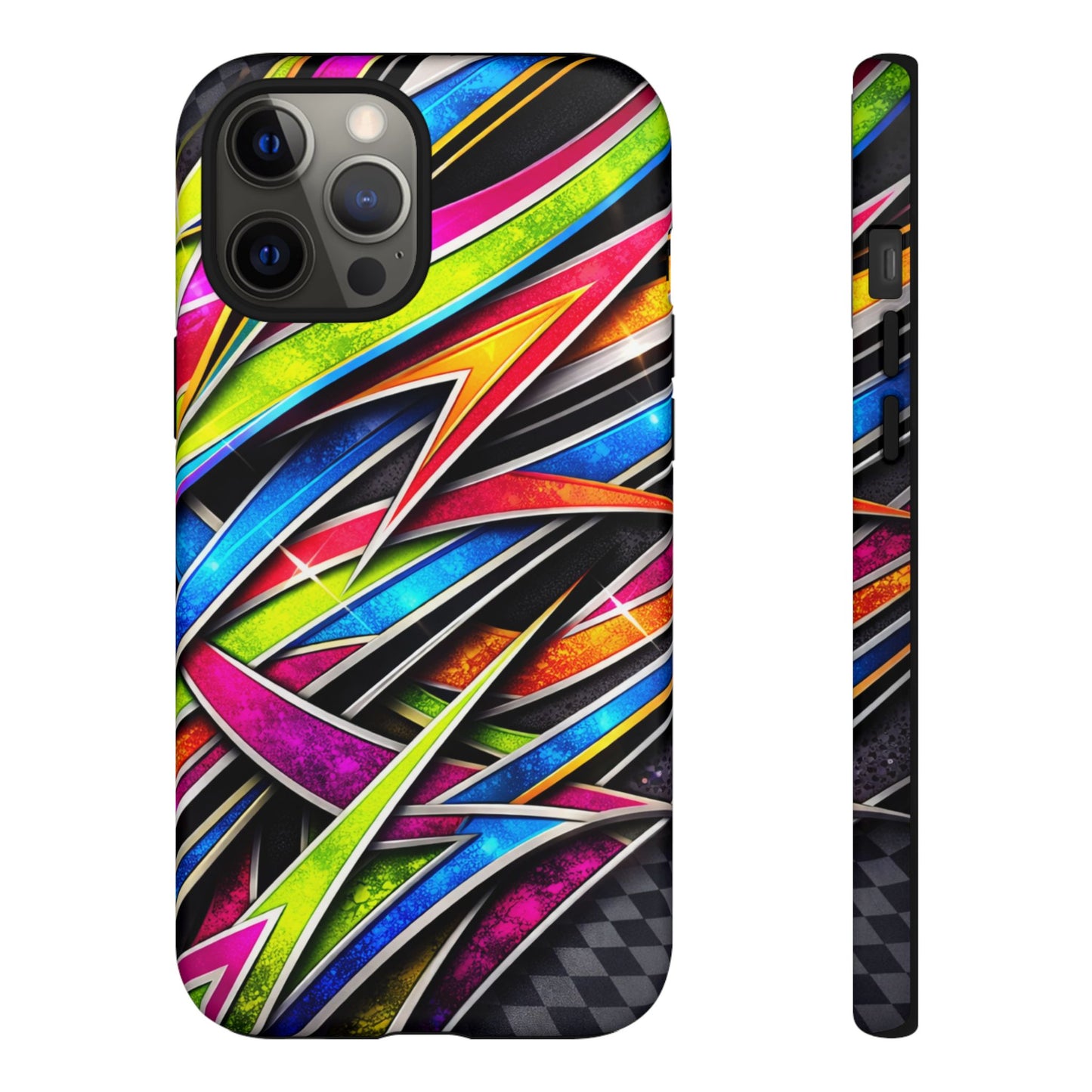 Minitruck Inspired Graphic Tough Phone Case – Impact Resistant
