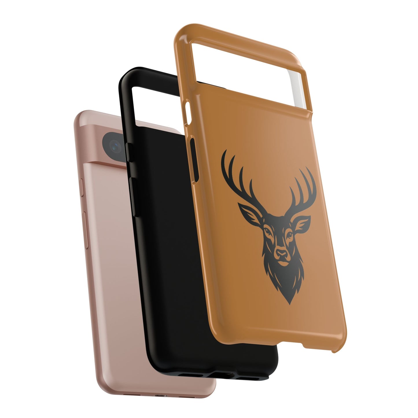 Phone Cases, Deer Buck with Antlers Wildlife Nature Design, Animal Lover Gift,