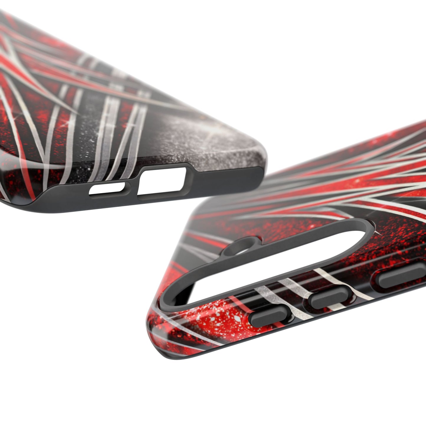 Mini Truck Inspired Pinstripe Graphic Heavy Duty Phone Case