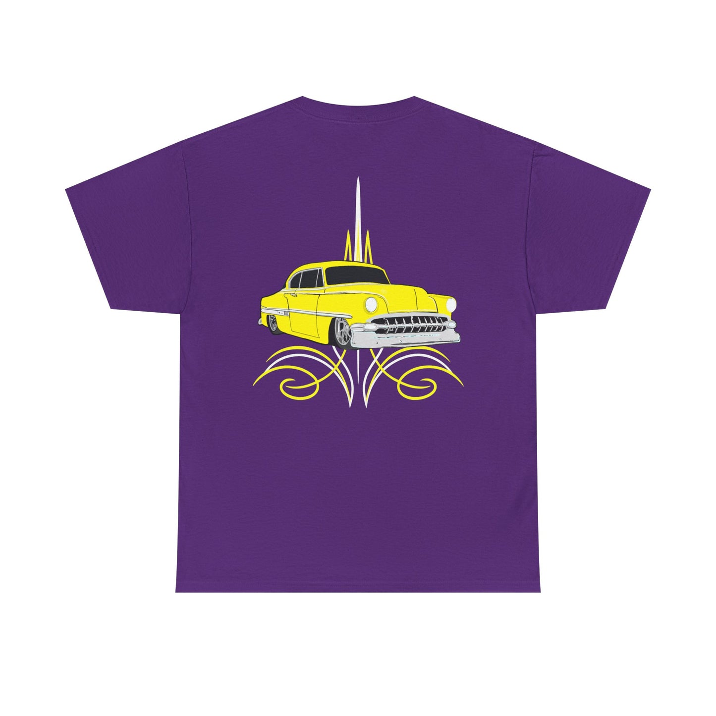 54 Bel Air Hot Rod T-Shirt  Classic 1954 Chevy Car Tee