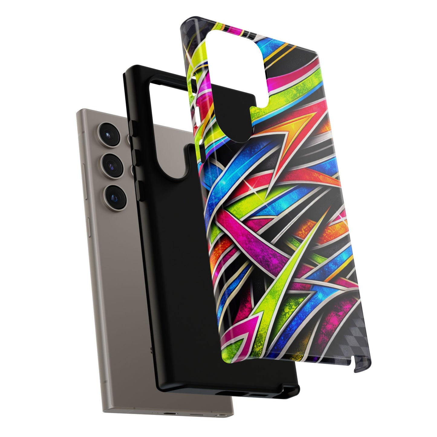 Minitruck Inspired Graphic Tough Phone Case – Impact Resistant