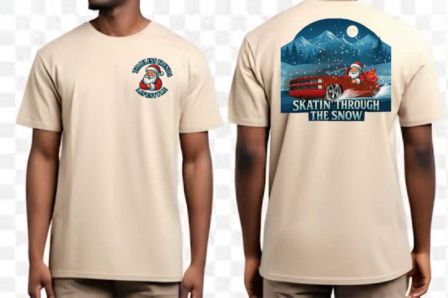 Skatin’ Through The Snow – Holiday Edition Tee