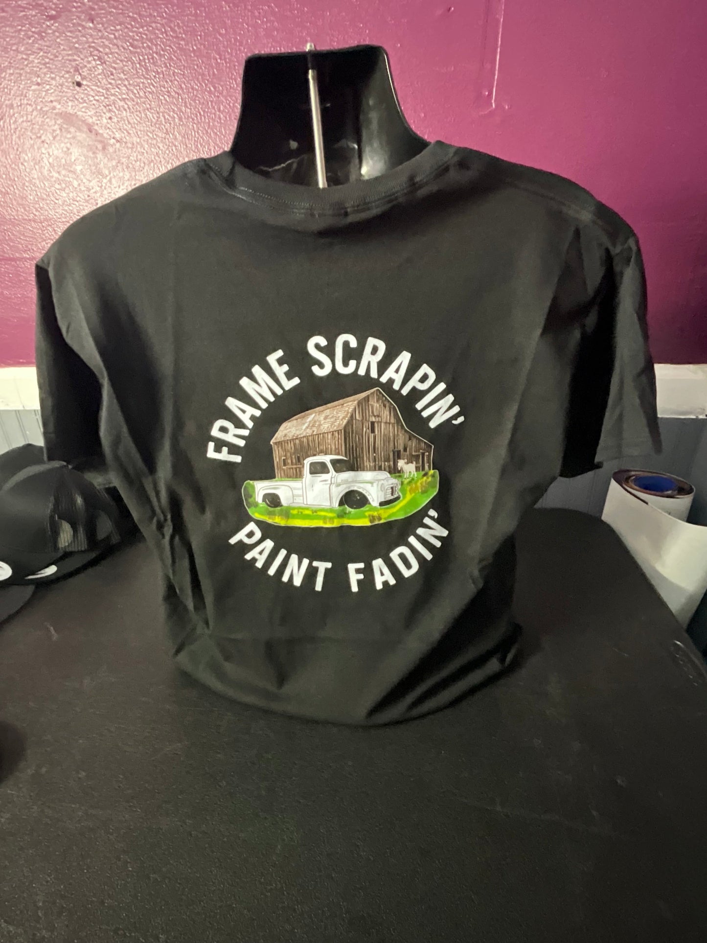 Frame Scrapin’ Paint Fadin’ Tee