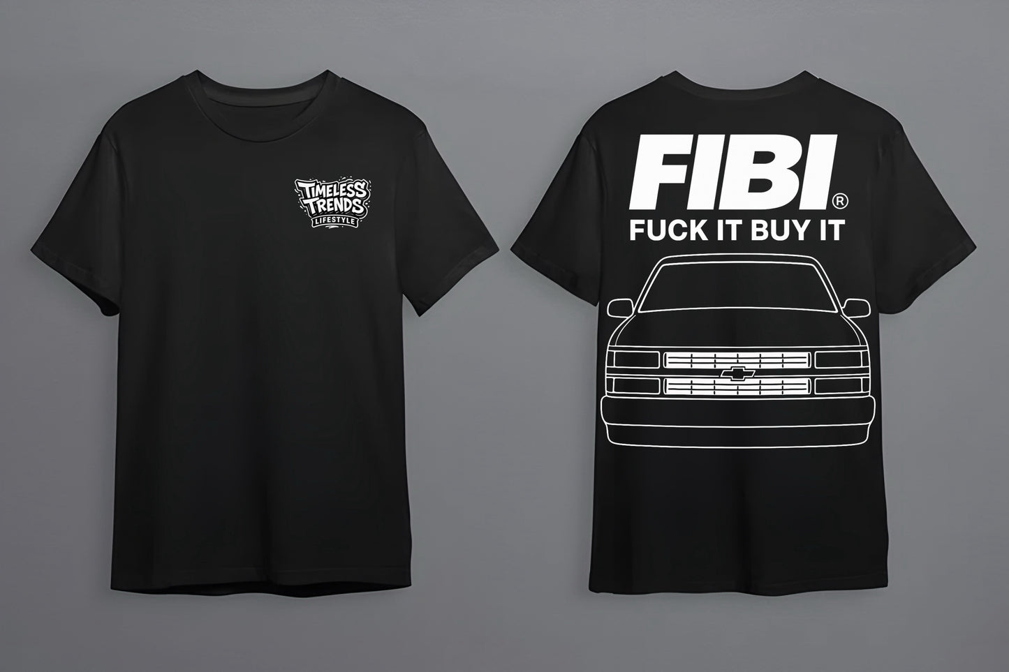 FIBI™ – OBS Chevy Front End Tee (Fuck It Buy It)