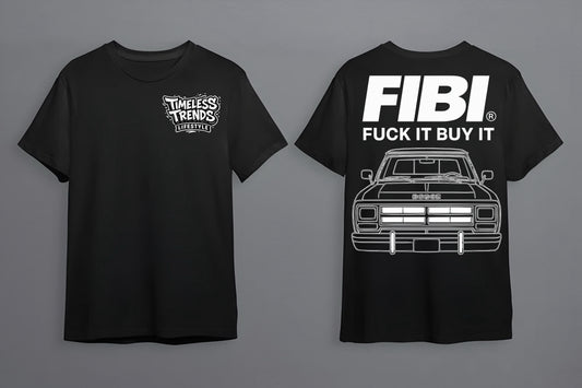 🐏 FIBI™ – 1st Gen RAM (Classic Dodge) Tee – “Fuck It Buy It”