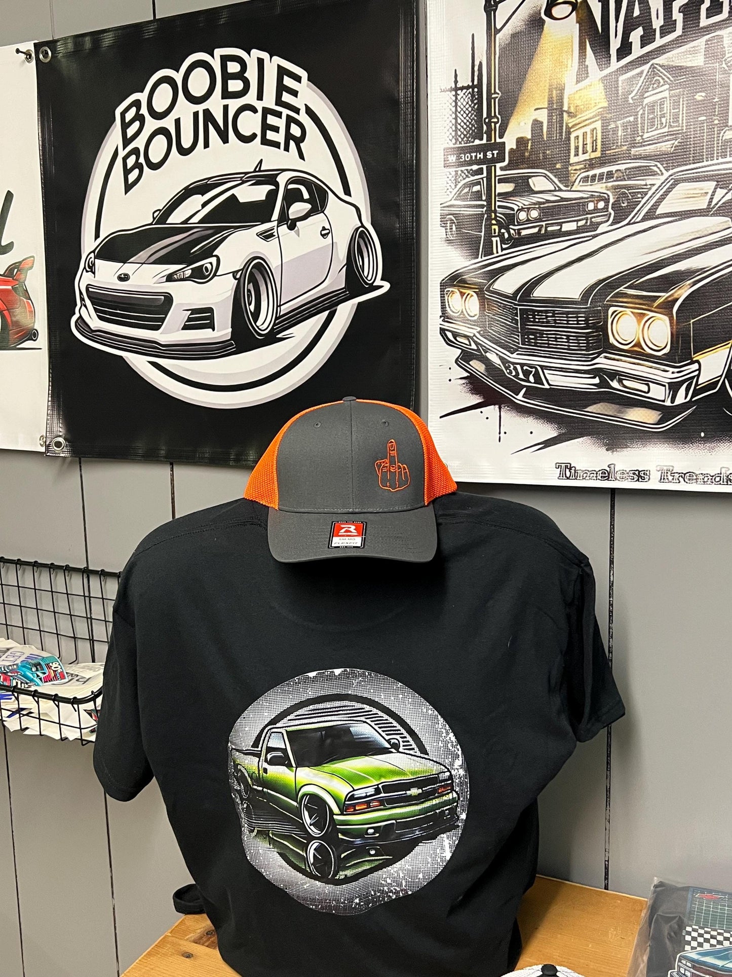 Flexfit Trucker Hat - Bold Embroidered F-Bomb Cap for Stylish Comfort & Casual Fashion
